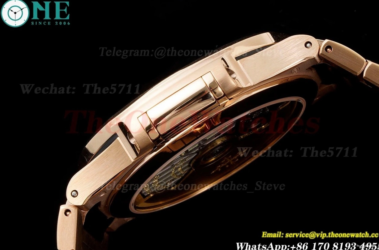 RG 324SC 35mm RG White Textured 7118 Dial PPF Nautilus 0402